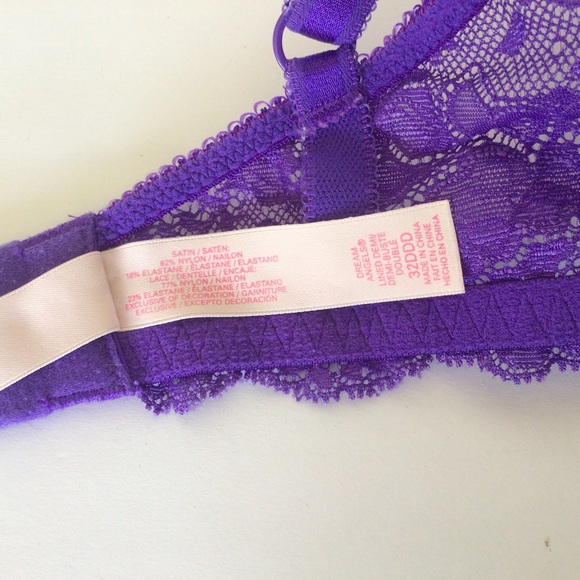 VICTORIAS SECRET DREAM ANGELS LINED DEMI BRA SIZE 32DDD - Picture 9 of 14
